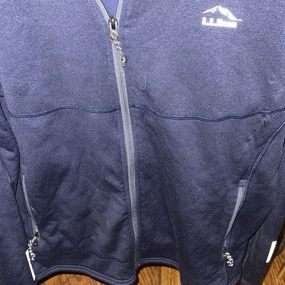 LL Bean DriFit Material Fleece Lined Jacket - Picture 2 of 3
